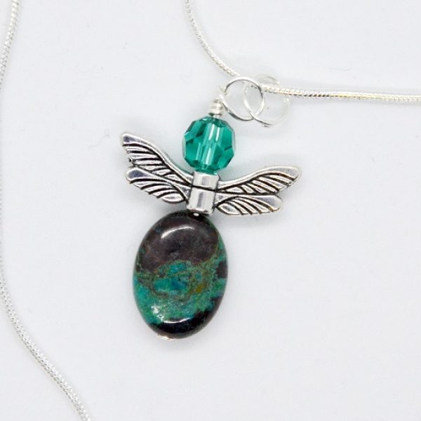Chrysocolla Necklace - Expression